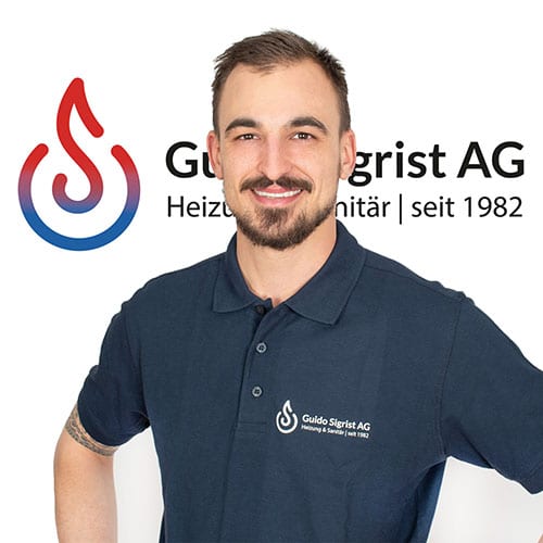 Kai Nägeli von der Guido Sigrist AG - Heizung & Sanitär in Regensdorf